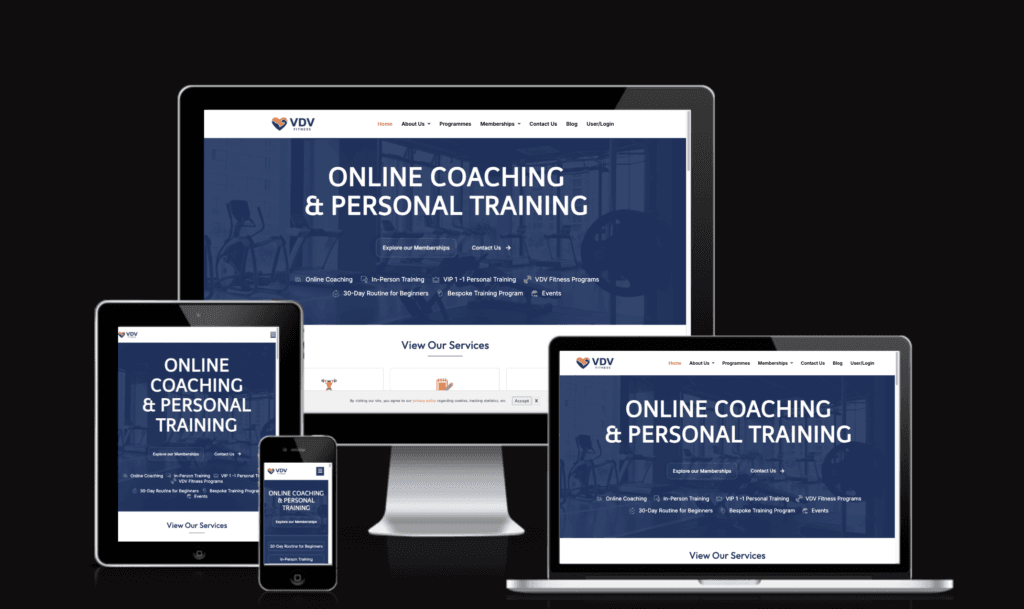 Web Design Stratford – Helping Local Businesses in London Grow 1 VDV Fitness
